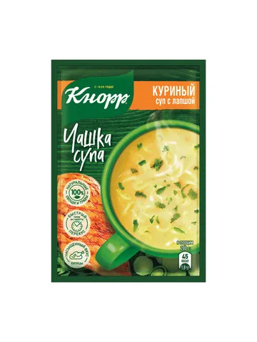 KNORR Чашка Супа Куриный с лапшой 13г