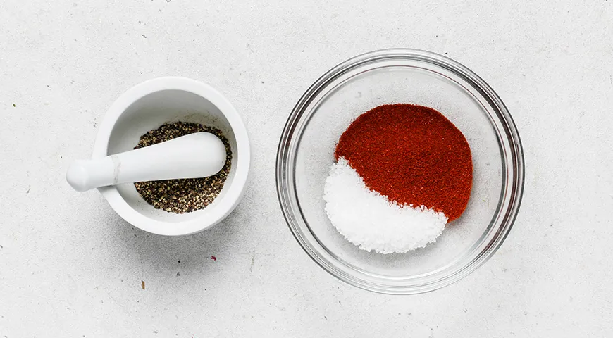 Свиной подчеревок, запеченный в духовке