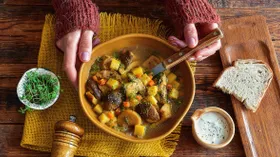 Вегетарианские рецепты с белыми грибами