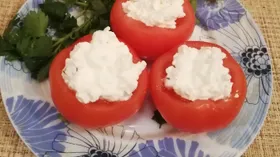 Творожный мусс в помидорах