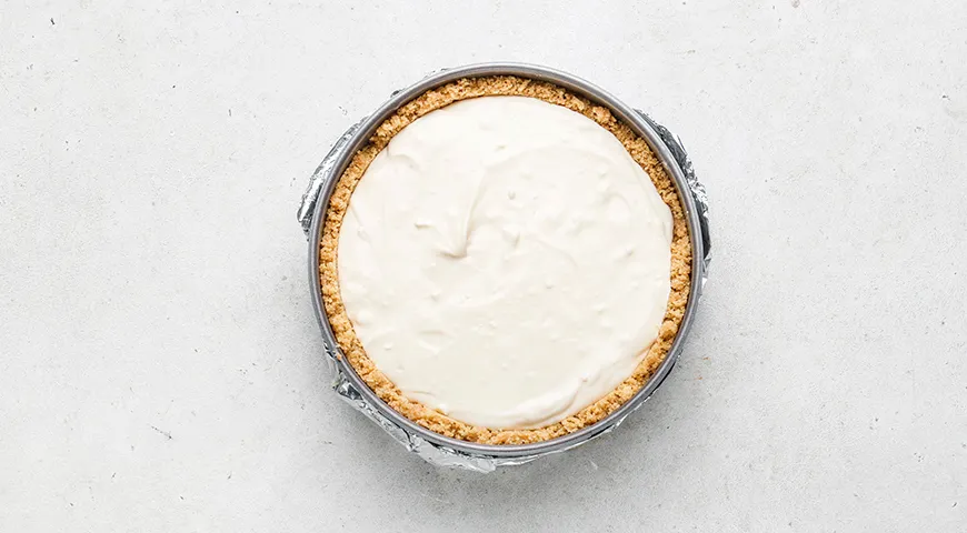 Карамельный чизкейк с арахисом