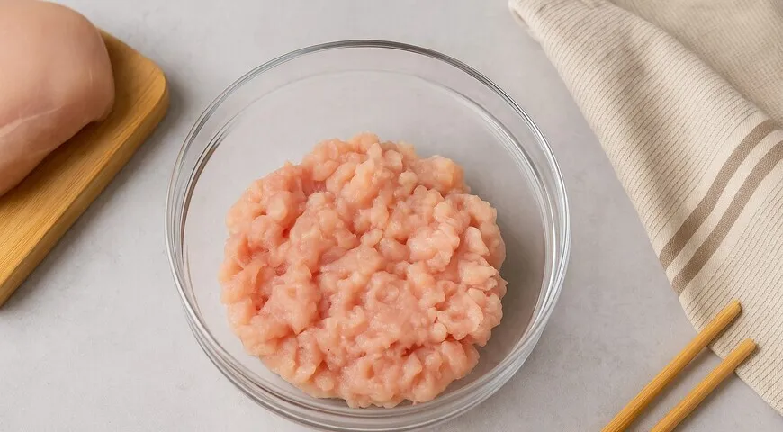 Кабачково-куриные оладьи