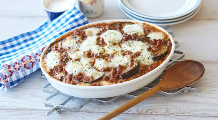 Parmigiana di melanzane/Пармиджана из баклажанов