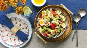 Рецепты с овощами, рыбой и оливками