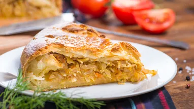 Пироги с капустой: заливные и остальные