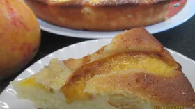 Рецепты с молочной продукцией, мукой пшеничной и персиком