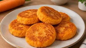 Оранжевые сырники