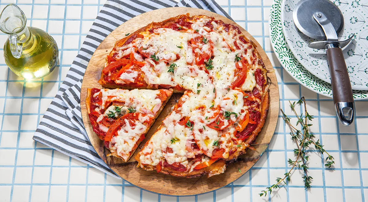 Пицца на сметане 