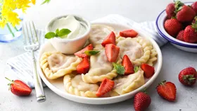 Рецепты с маслом растительным, мукой пшеничной и ягодами