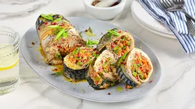 Рецепты с рыбой, маслом растительным и горохом