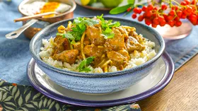 Свинина в кокосовом молоке по-тайски