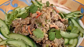 Рецепты с куриной печенью и орехами