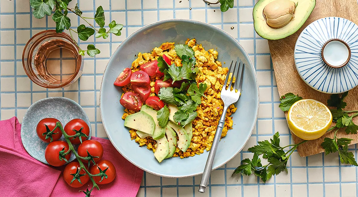 Скрэмбл из тофу