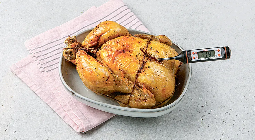 Как запечь курицу или индейку с хрустящей корочкой