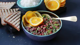 Рецепты с овощами, хлебом и фасолью красной