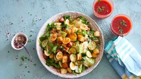 Рецепты с беконом, маслом оливковым и хлебом