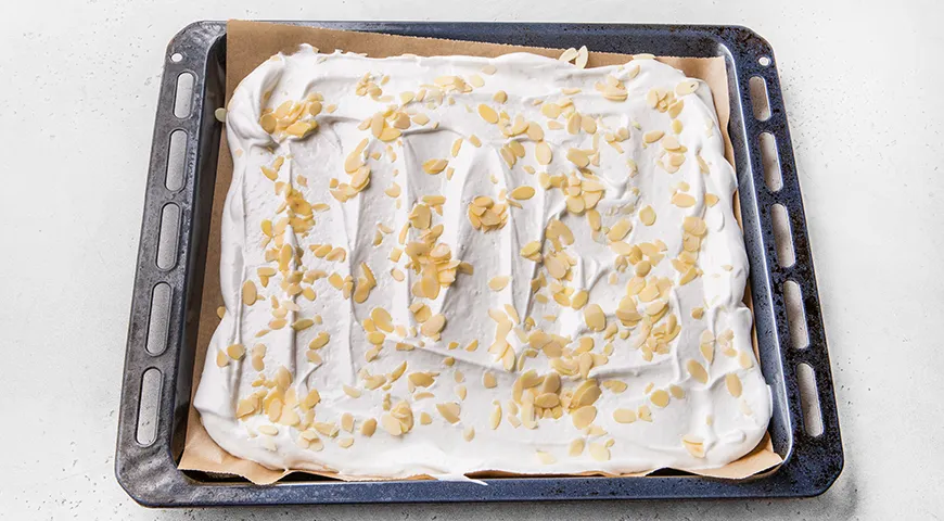 Меренговый рулет без сахара