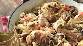 Рецепты с молочной продукцией, алкоголем и чили