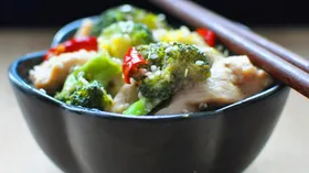 Рецепты с маслом растительным, курятиной и брокколи