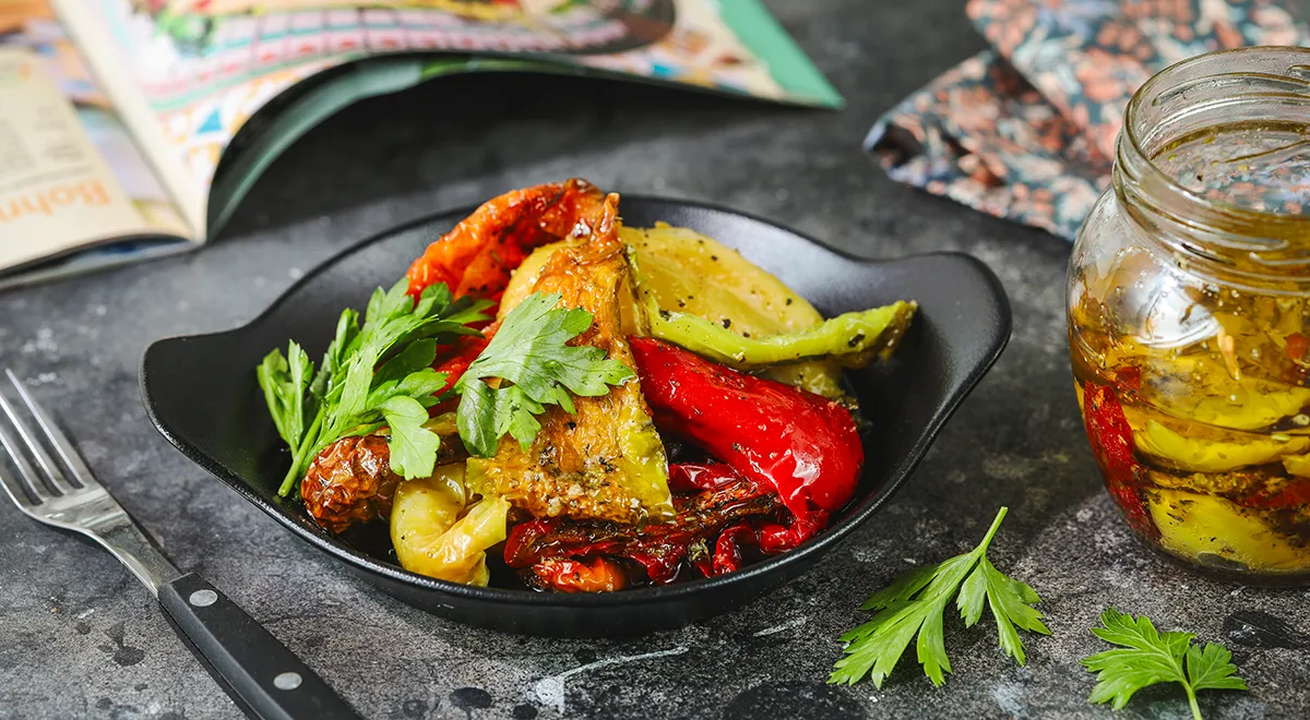 Вяленые перцы на зиму в сушилке