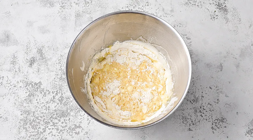 Пирог с фаршем и картошкой в духовке