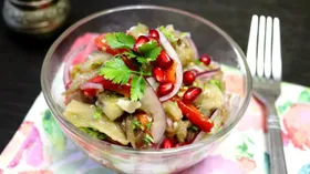 Рецепты с грецким орехом, салатом и гранатом