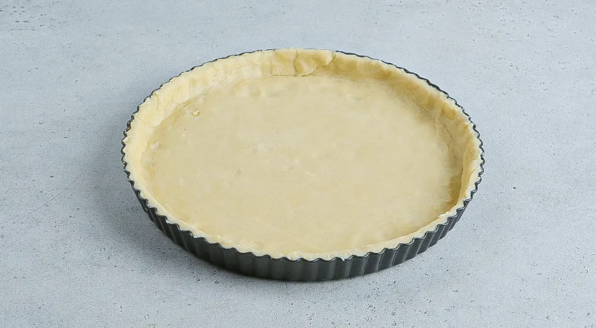 Киш с беконом и сладким перцем