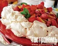 Десерт Pavlova