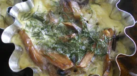 Рецепты с грибами, яйцом и кефиром
