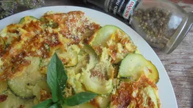 Простые рецепты с яйцом и цукини