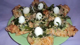 Простые рецепты с овощами и яйцом перепелиным