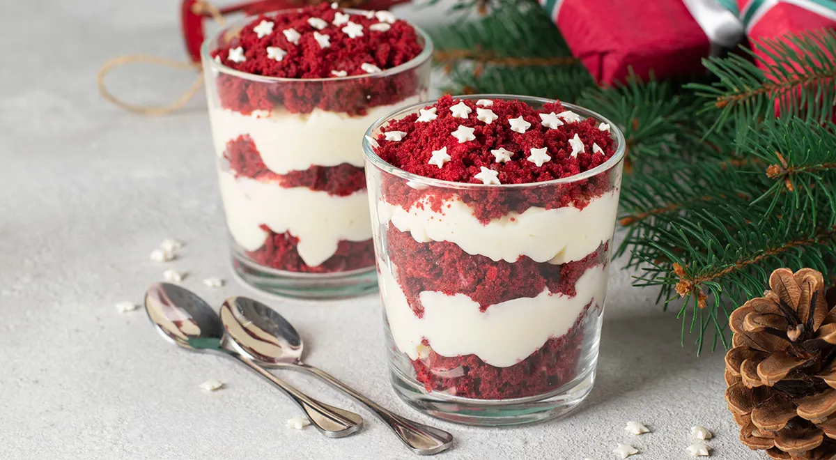 Трайфл «Красный бархат»