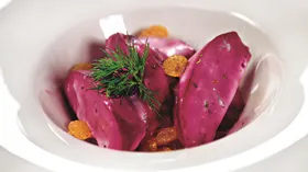 Рецепты с овощами, кисломолочными продуктами и изюмом
