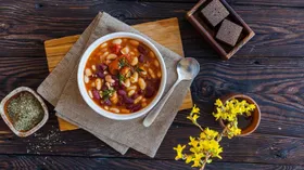 Рецепты с маслом оливковым, кориандром и бобовыми