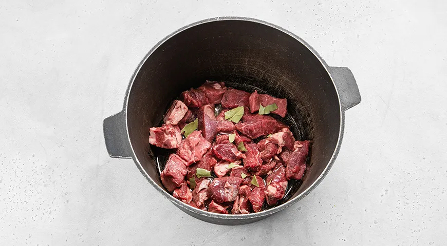 Хашлама с картофелем