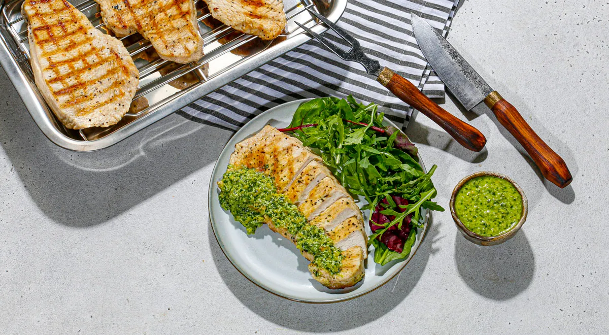 Филе индейки в лимонном маринаде