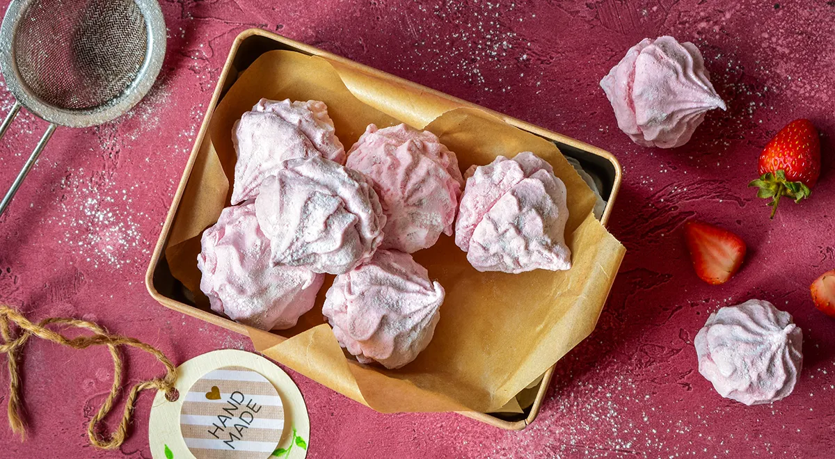 Рецепт клубничного зефира в домашних условиях