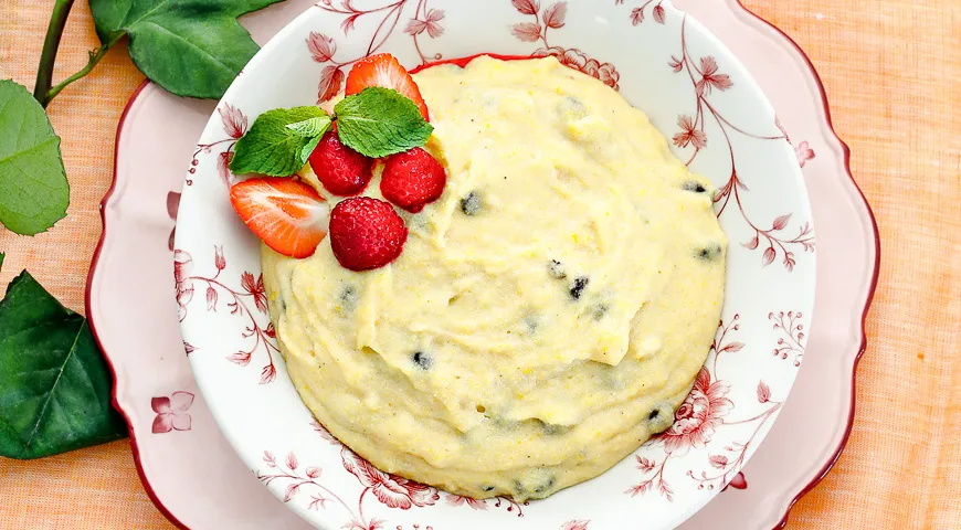 Франгольо — кукурузная каша с миндалем