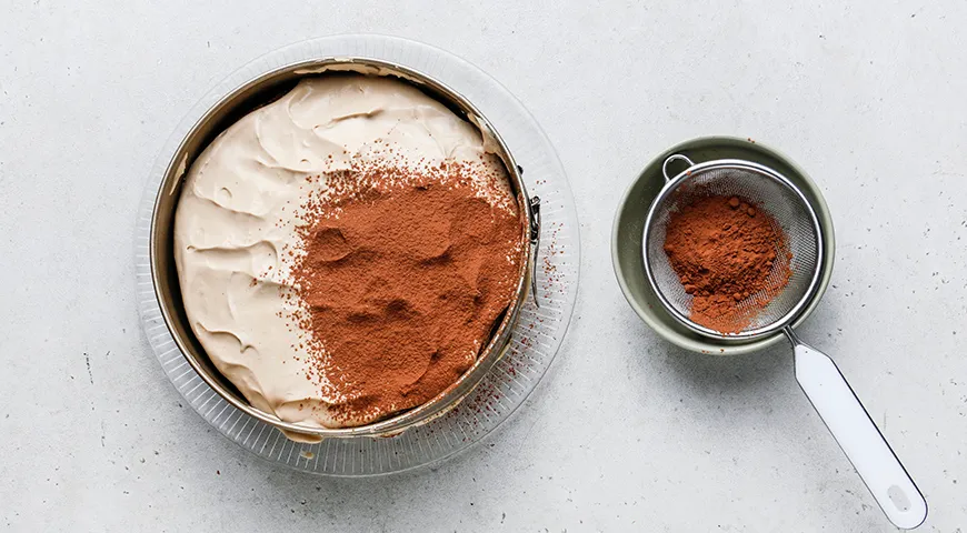 Блинный торт «Тирамису»