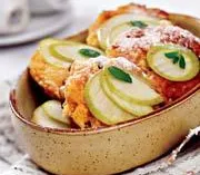 Рецепты с молочной продукцией, яблоком и хлебом