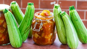 Юрча из кабачков на зиму