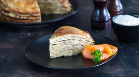 Простые блюда в блиннице