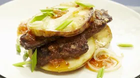 Рецепты с молочной продукцией, мясом и соком