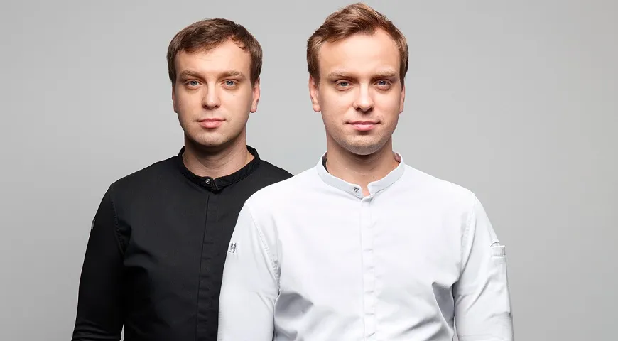Иван и Сергей Березуцкие, обладатели приза «За вклад в развитие ресторанной индустрии»
