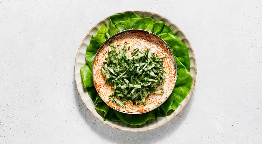 Салат «Норвежский роман»