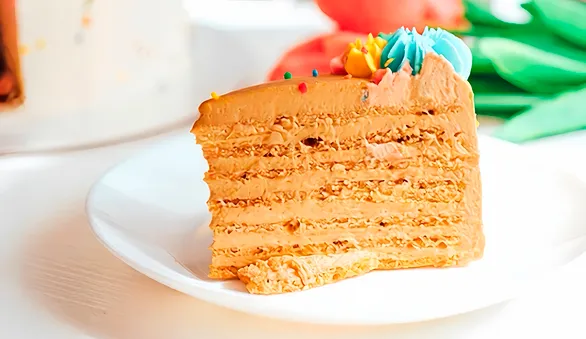 «Молочная девочка» с вареной сгущенкой