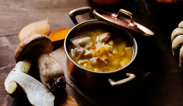 Как приготовить грибной суп