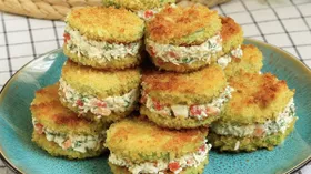 Мини-сэндвичи из кабачка