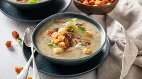 Рецепты с молоком и шампиньонами