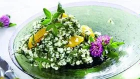 Рецепты с фруктами, рисом и мятой